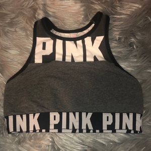 Pink Sports bra